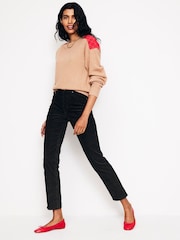 Boden Black Slim 5 Pocket Cord Jeans - Image 1 of 5