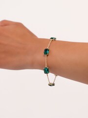 Lauren Ralph Lauren bracelet doré 7.25en pierre Flex dans un coffret cadeau - Image 1 of 4