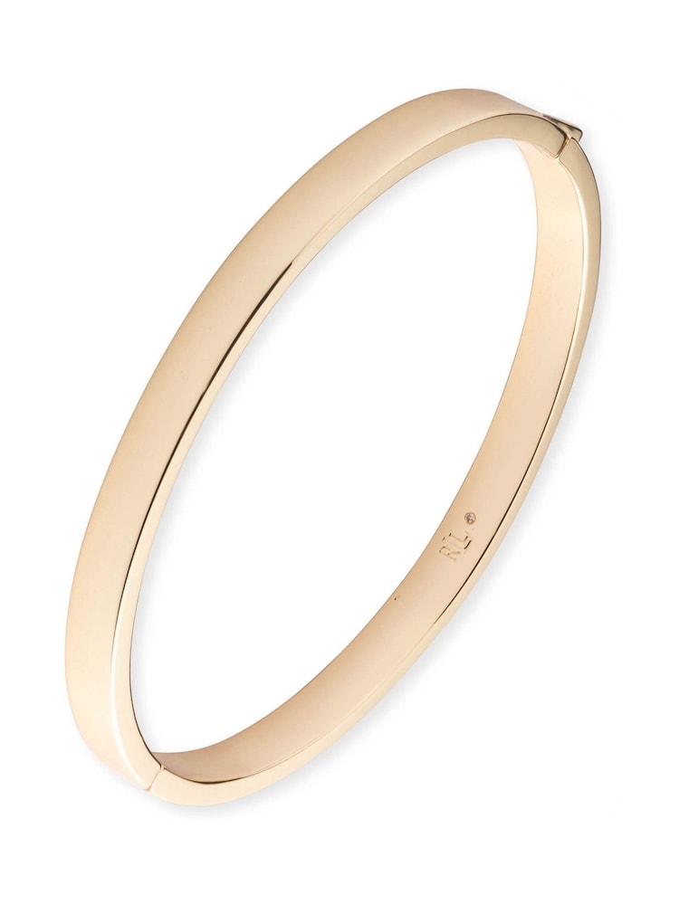 Lauren Ralph Lauren Gold Tone Grand Voyage Gold Bangle - Image 1 of 2