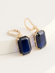 Lauren Ralph Lauren Gold Tone Stone Drop Earrings in Gift Box - Image 1 of 3