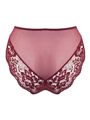 Pour Moi Red High Waist Milan Knickers - Image 4 of 4