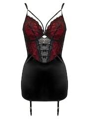 Pour Moi Black Desire Cami Suspender - Image 3 of 4
