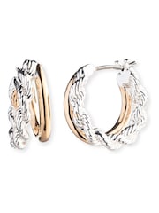 Lauren Ralph Lauren Gold Tone Sirenetta 15mm Split Hoop Earrings - Image 1 of 1