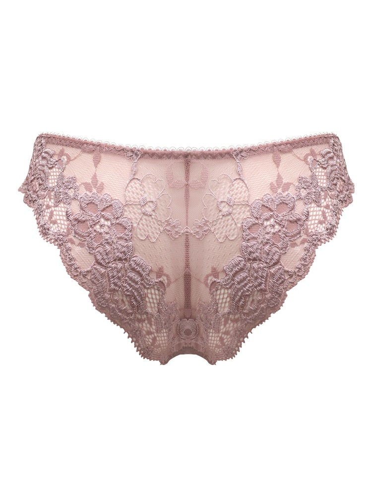 Pour Moi Mink/Slate Brazilian Amour Knickers - Image 4 of 4 Pour Moi Mink/Slate Brazilian Amour Knickers - Image 4 of 4