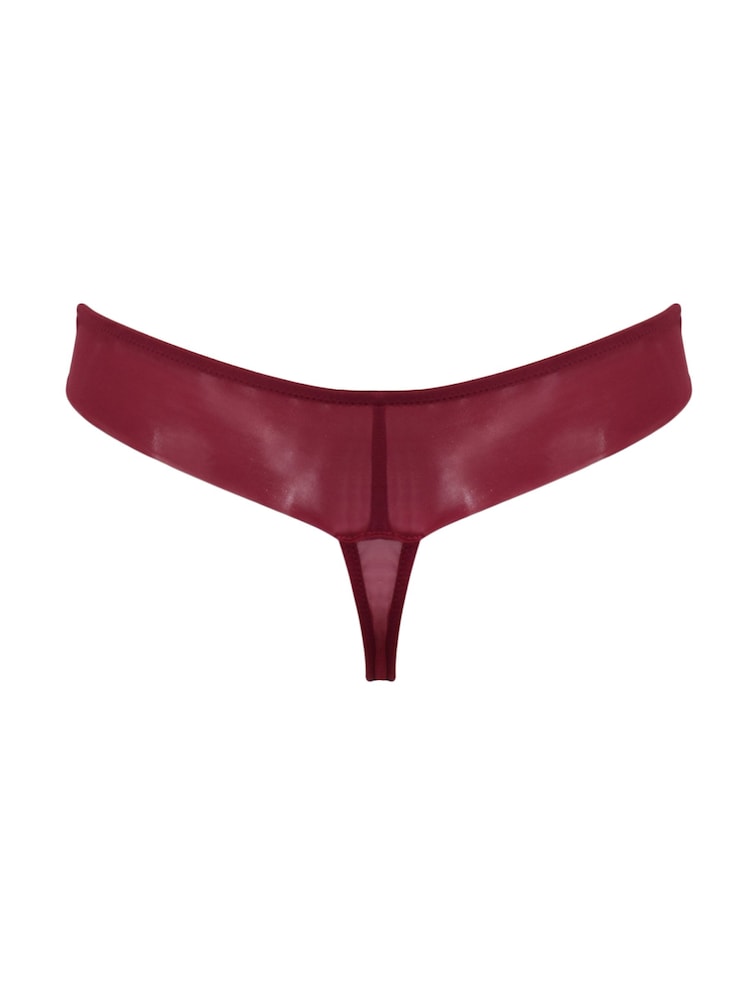 Pour Moi Red Thong Milan Knickers - Image 4 of 4