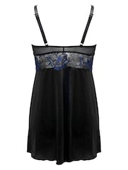 Pour Moi Charcoal Black After Hours Chemise - Image 3 of 4