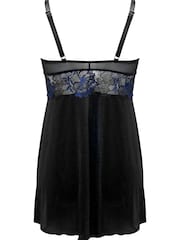 Pour Moi Charcoal Black After Hours Chemise - Image 4 of 4