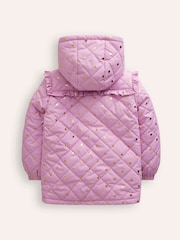 Boden Purple Pretty Quilted Coat - Image 2 of 4