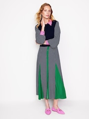 Boden Blue Martha Godet Maxi Shirt Dress - Image 5 of 6