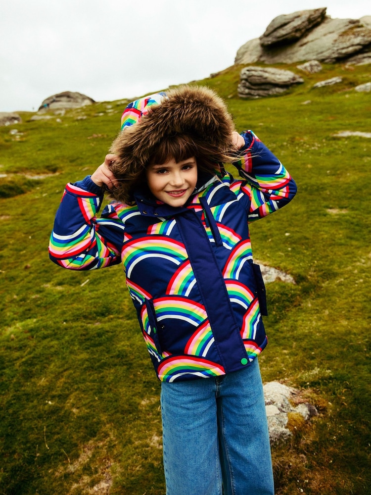 Boden Blue All-Weather Waterproof Coat - Image 1 of 6