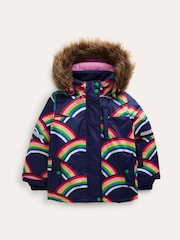 Boden Blue All-Weather Waterproof Coat - Image 3 of 6