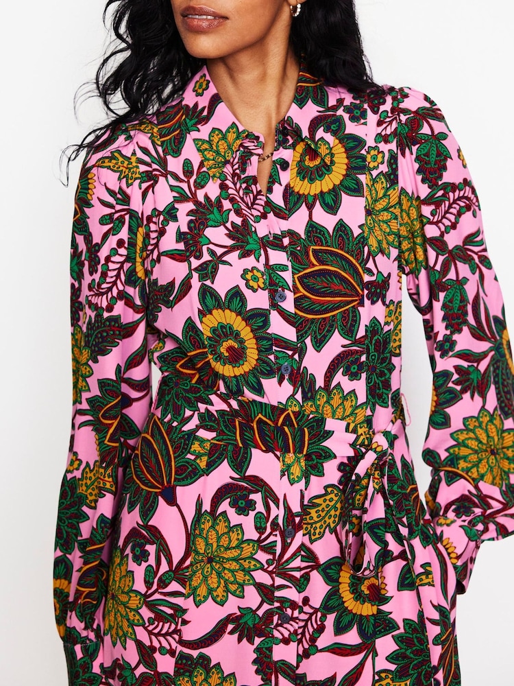 martha godet maxi shirt dress Buy Boden Pink Martha Godet Maxi Shirt Dress from Next Austria