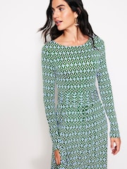 Boden Green Amelie Long Sleeve Dress - Image 1 of 5