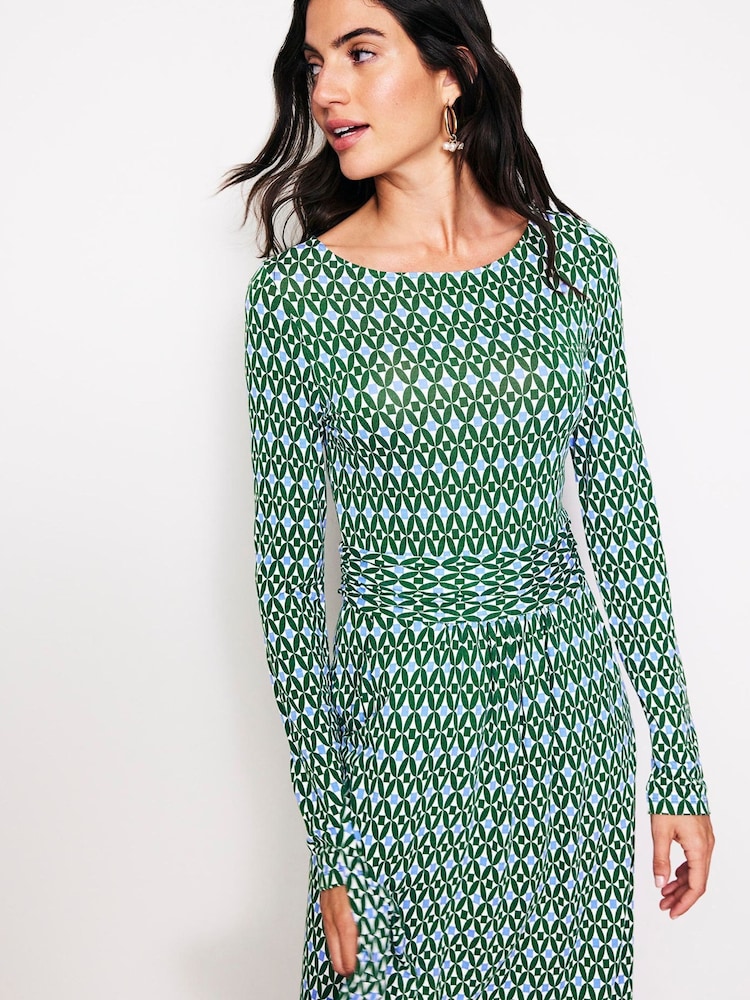 Boden Green Amelie Long Sleeve Dress - Image 1 of 5