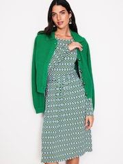 Boden Green Amelie Long Sleeve Dress - Image 2 of 5