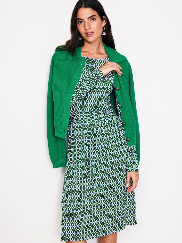 Boden Green Amelie Long Sleeve Dress - Image 2 of 5