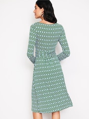 Boden Green Amelie Long Sleeve Dress - Image 4 of 5