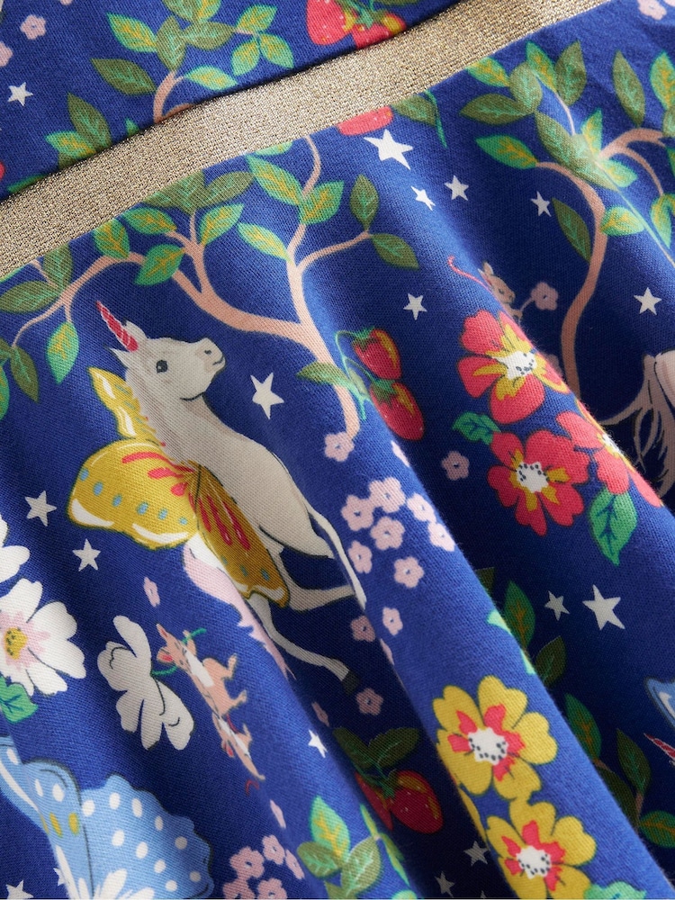 Boden Blue 100% Cotton Mabel Twirly Ballerina Dress - Image 3 of 3