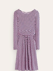 Boden Pink Amelie Long Sleeve Dress - Image 4 of 4
