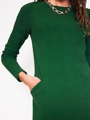 Boden Green Ellen Ottoman Dress - Image 2 of 5
