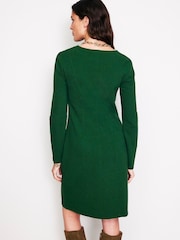 Boden Green Ellen Ottoman Dress - Image 3 of 5