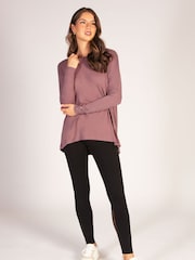 Pineapple Brown Womens Script Long Sleeves Top - Image 3 of 8