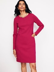 Boden Pink Ellen Ottoman Dress - Image 1 of 4