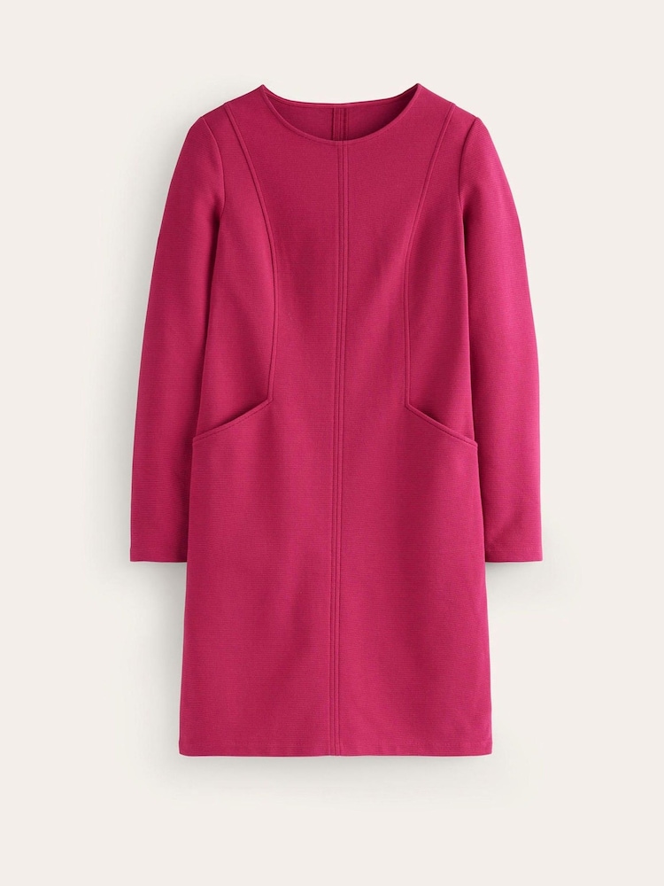 Boden Pink Ellen Ottoman Dress - Image 4 of 4