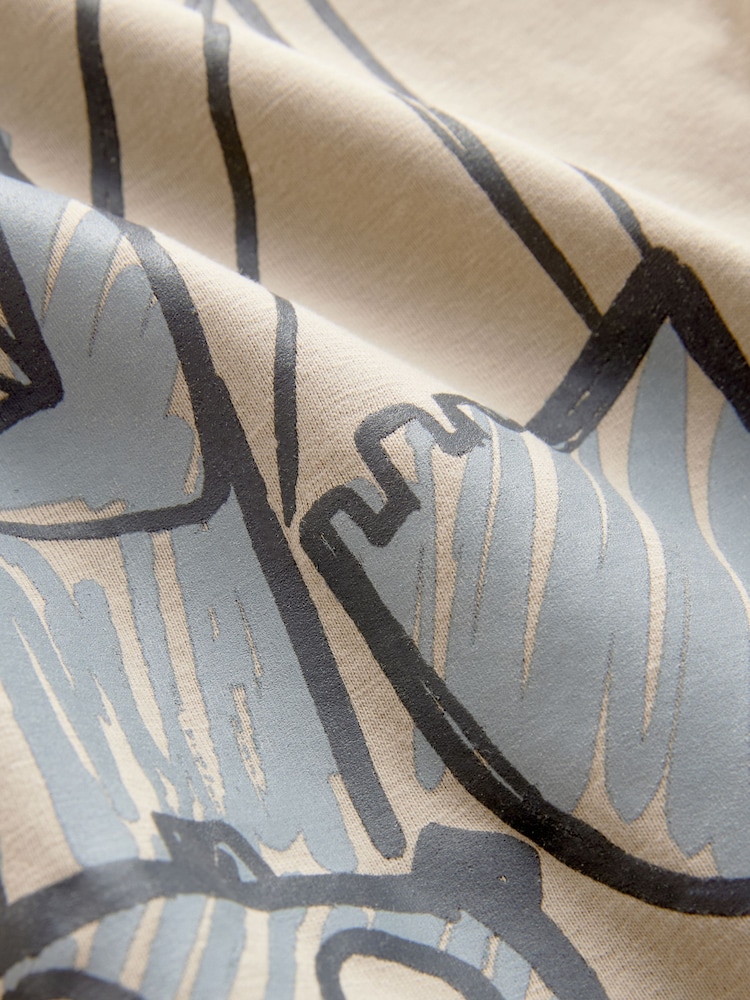 Neutral Digger 100% Cotton Long Sleeve Transport T-Shirt (3mths-7yrs) - Image 3 of 4