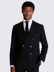 MOSS Black Tailored Fit Performance Jacket - Image 1 of 6