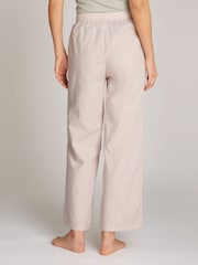 Calvin Klein Pink White 100% Cotton Lounge Trousers - Image 2 of 6