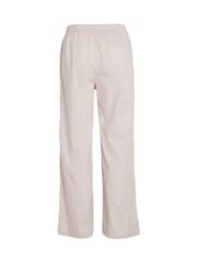 Calvin Klein Pink White 100% Cotton Lounge Trousers - Image 5 of 6