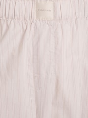 Calvin Klein Pink White 100% Cotton Lounge Trousers - Image 6 of 6