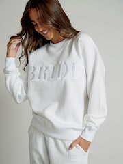 Six Stories White Bride Statement Sweatpants - Image 4 of 4