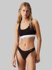 Calvin Klein Black Unlined Bralette - Image 1 of 3