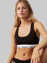 Calvin Klein Black Unlined Bralette - Image 3 of 3