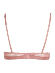 Calvin Klein Pink Modern Lace Lightly Lined Triangle Bra - Image 6 of 7
