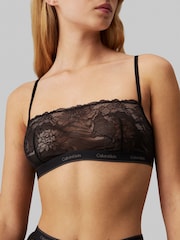 Negru - Bralette Calvin Klein Modern Lace Necăptușită - Image 4 of 4