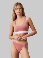 Calvin Klein Red Unlined Bralette - Image 2 of 5