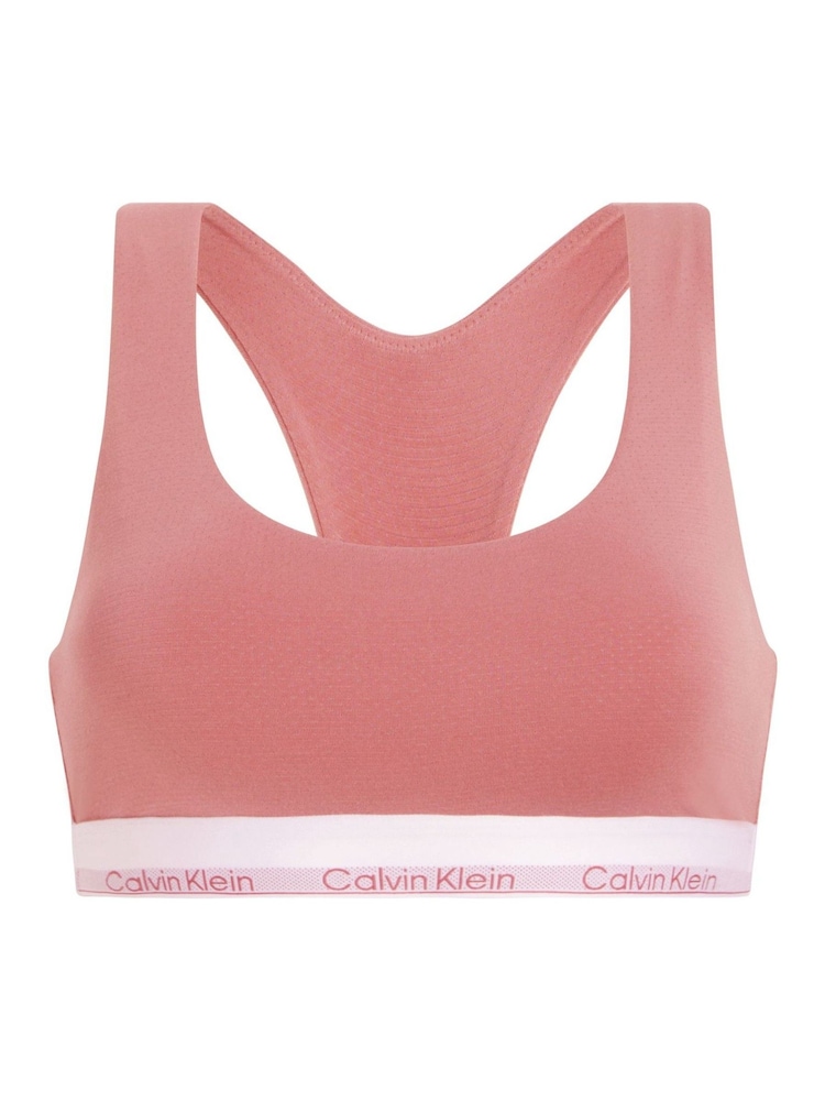 Calvin Klein Red Unlined Bralette - Image 5 of 5