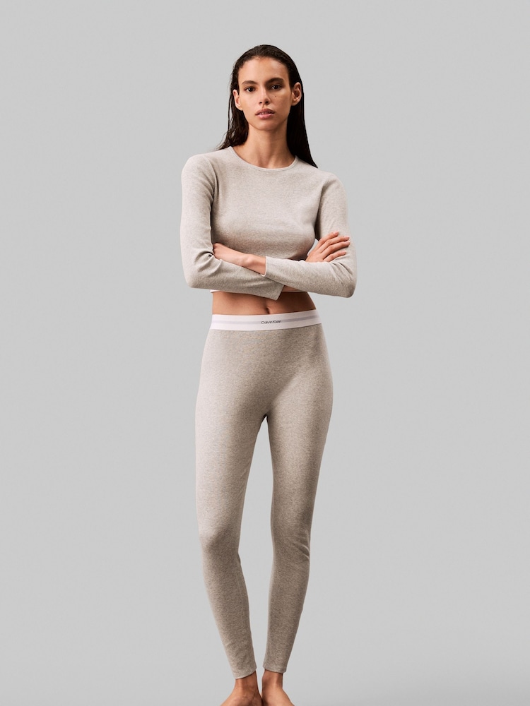 Calvin Klein Grey Leggings - Image 1 of 3