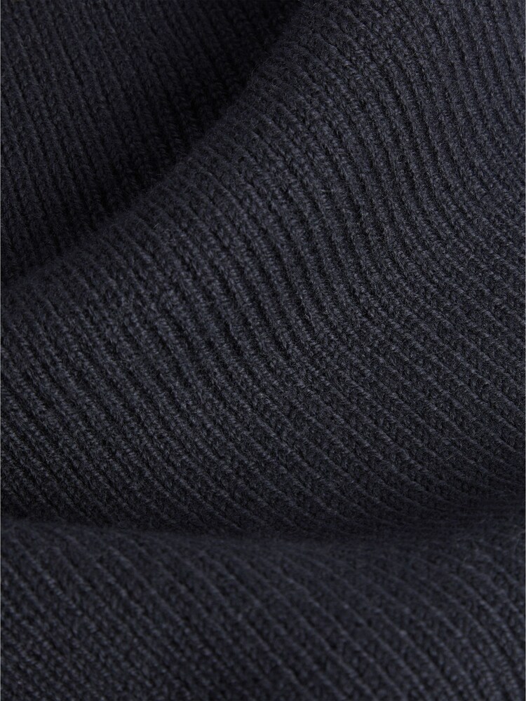 Calvin Klein Black Metal Chunky Rib Scarf - Image 5 of 5