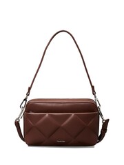 Calvin Klein Natural Diamond Quilt Camera Bag With Pocket - Image 2 of 6