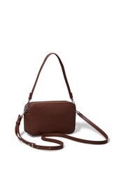 Calvin Klein Natural Diamond Quilt Camera Bag With Pocket - Image 3 of 6