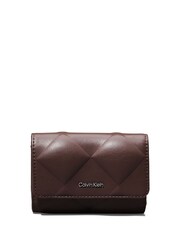 Calvin Klein Natural Diamond Quilt Small Trifold Wallet - Image 1 of 4