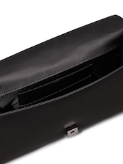 Calvin Klein Black Diamond Quilt Conv Shoulder Bag - Image 4 of 6