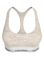 Calvin Klein Natural Modern Cotton Unlined Bralette - Image 1 of 4