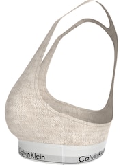 Calvin Klein Natural Modern Cotton Unlined Bralette - Image 3 of 4