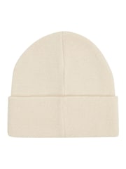 Calvin Klein Natural Embroidered Beanie - Image 2 of 4