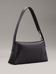 Calvin Klein Black Soft Sculpt Shoulder Bag - Image 1 of 3